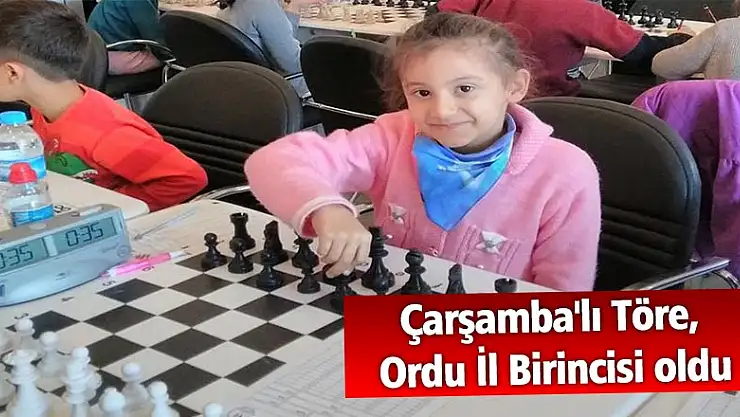 Çarşamba'lı Töre, Ordu İl Birincisi oldu