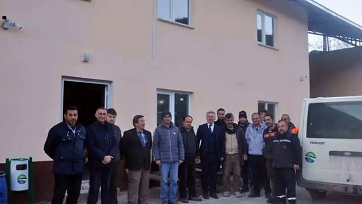 Başkan Belur, bilgi aldı