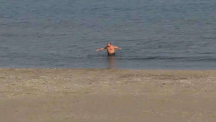 Karadeniz'de 30 Aralık'ta deniz keyfi