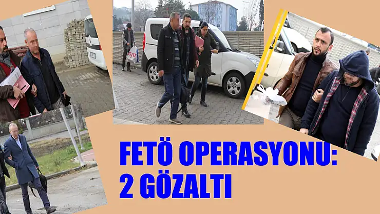 Samsun'da FETÖ operasyonu: 12 gözaltı