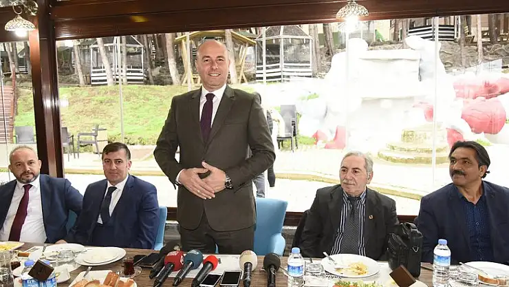 Basın mensupları mesai arkadaşımızdır