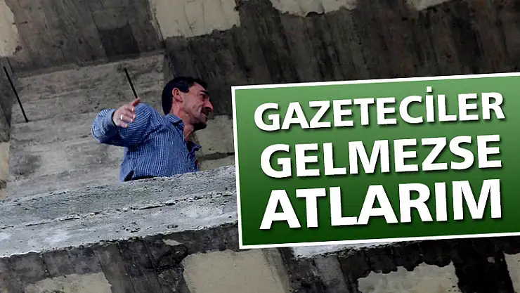 'Gazeteciler gelmezse atlarım'