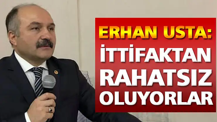 'RAHATSIZ OLUYORLAR'