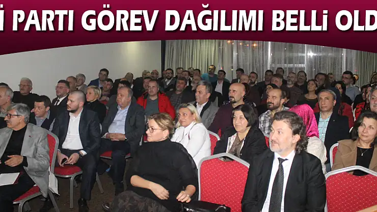 İYİ Parti görev dağılımı belli oldu
