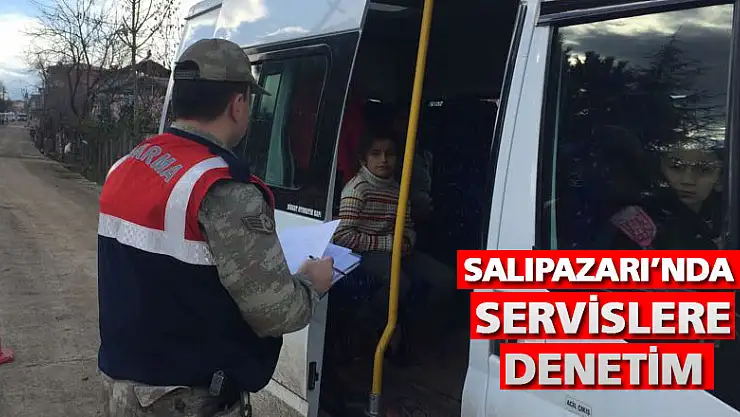Salıpazarı'nda servislere denetim