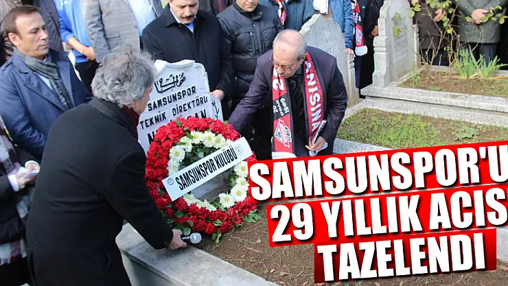 Samsunspor'un 29 yıllık acısı tazelendi