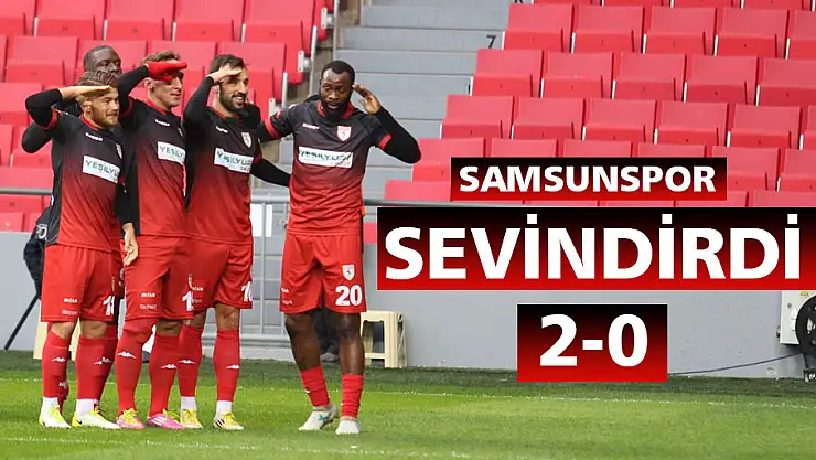TFF 1. Lig: Samsunspor: 2 - Grandmedical Manisaspor: 0