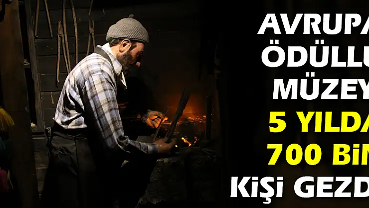 Avrupa ödüllü müzeyi 5 yılda 700 bin kişi gezdi