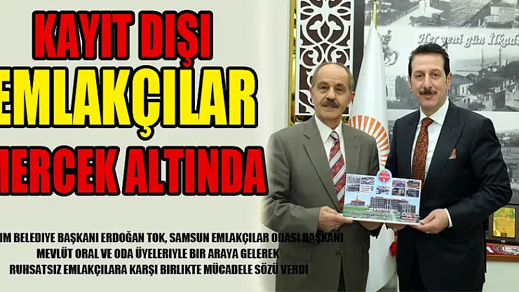 Kayıt dışı emlakçılar mercek altında