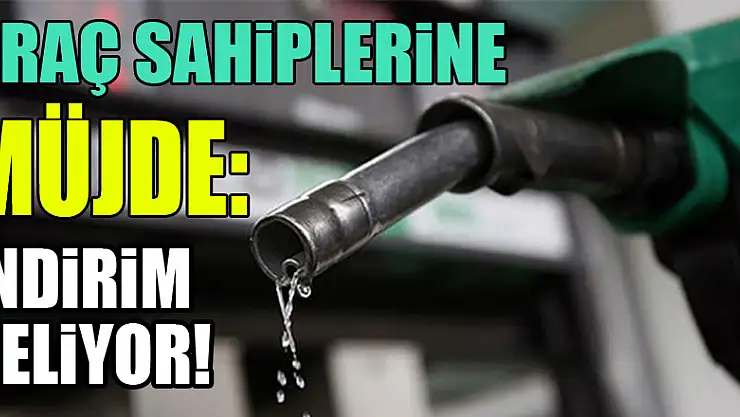 Araç sahiplerine müjde: Büyük indirim geliyor!