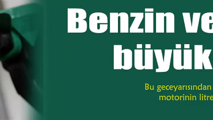 Benzin ve motorine büyük indirim