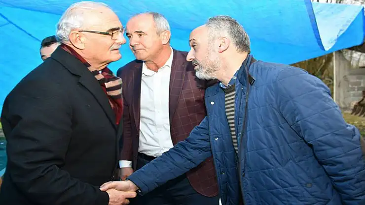 BAŞKAN YILMAZ'DAN ACILI AİLEYE TAZİYE ZİYARETİ