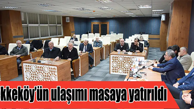 Tekkeköy'ün ulaşımı masaya yatırıldı