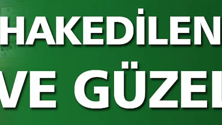 Hakedilen 3 puan ve güzel oyun