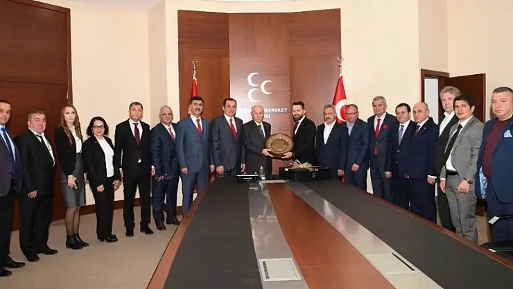 ASİYAD'DAN BAHÇELİ'YE ZİYARET