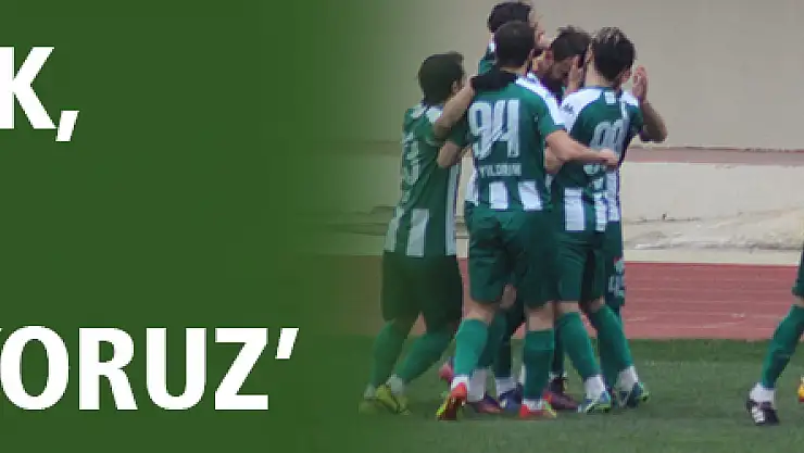 YELEK, 'YOLUMUZA DEVAM EDİYORUZ'