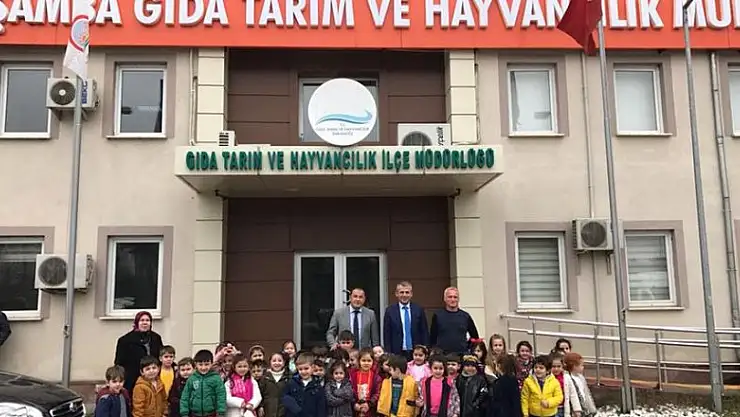 Minik öğrencilerden geleceğin meslek erbaplarına Ziyaret