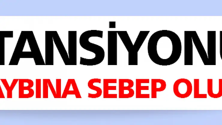 Göz tansiyonu görme kaybına sebep oluyor