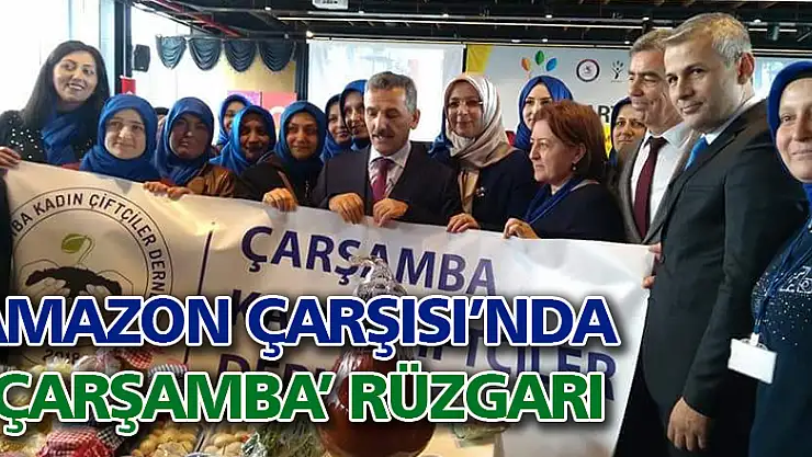 Amazon Çarşısı'nda 'Çarşamba' rüzgarı