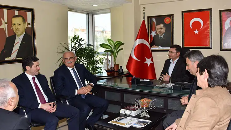 Başkan Yılmaz'dan teşkilatlara hayırlı olsun ziyareti