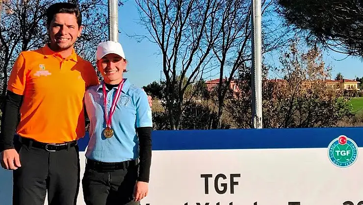 SAMSUN GOLF KULÜBÜNDEN BİR MADALYA DAHA