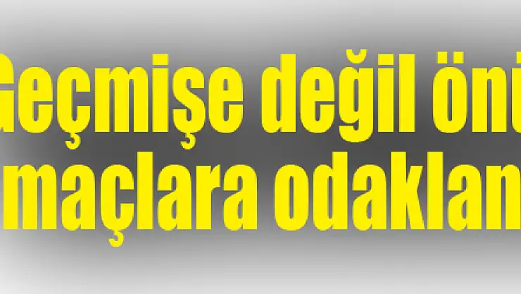 Samaras: 'Geçmişe değil önümüzdeki maçlara odaklanmalıyız' 