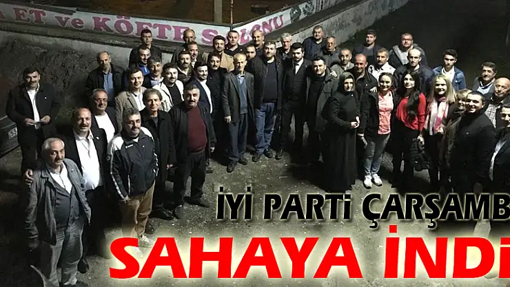 İYİ Parti Çarşamba Sahaya İndi!