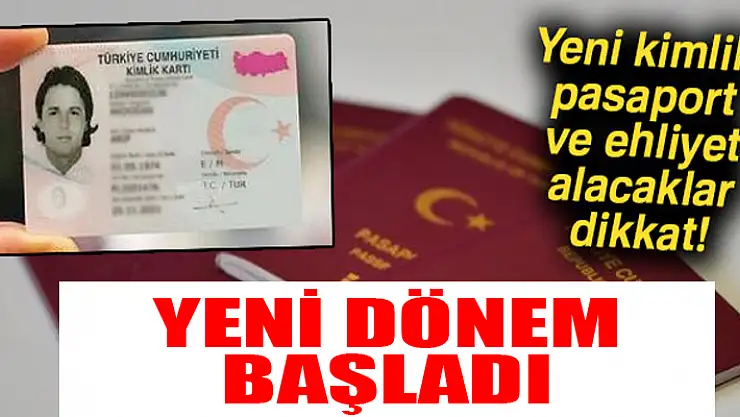 Pasaport ve sürücü belgeleri artık nüfus müdürlüklerinden alınacak