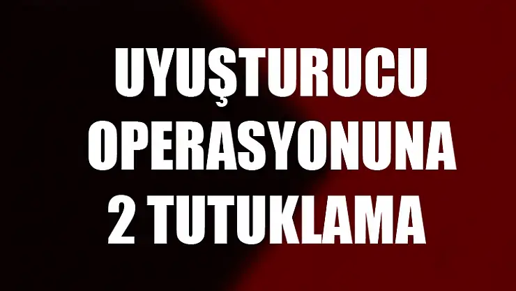 Samsun'da uyuşturucu operasyonuna 2 tutuklama 