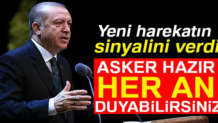 Cumhurbaşkanı Erdoğan yeni operasyonu dünyaya ilan etti