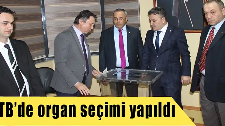 ÇTB'de organ seçimi yapıldı