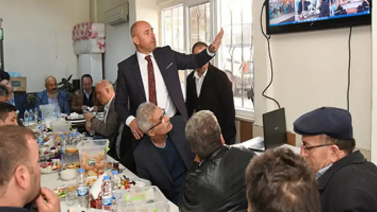 Tekkeköy Belediyesi, Çay Mahallesi'ne çıkartma yaptı