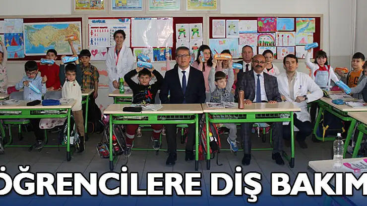 ÖĞRENCİLERE DİŞ BAKIMI