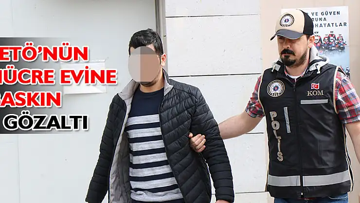 FETÖ'nün hücre evine baskın: 3 gözaltı