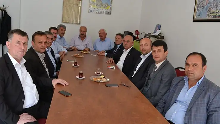 Ziraat odası başkanları Alaçam'da toplandı 