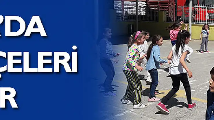 Okul bahçeleri şenleniyor