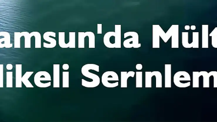 Samsun'da mültecilerin 'tehlikeli' serinleme yöntemi