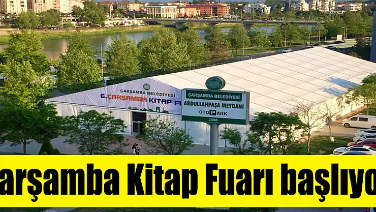 Çarşamba Kitap Fuarı başlıyor
