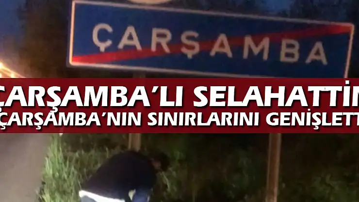 Çarşamba genişliyor