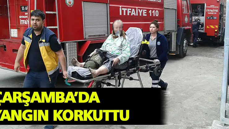 ÇARAMBA'DA YANGIN: 2 YARALI