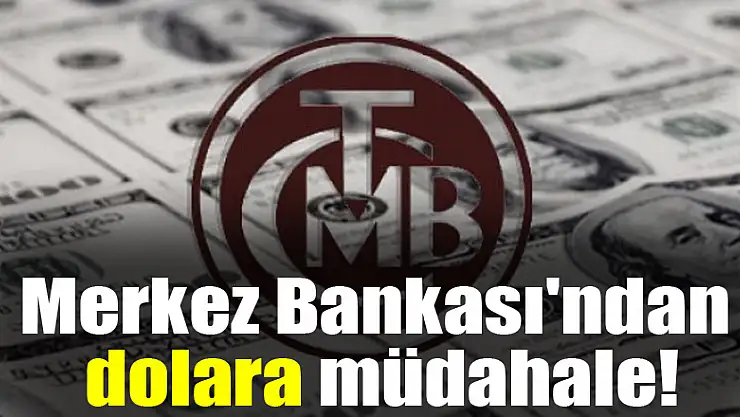 Merkez Bankası'ndan dolara müdahale!