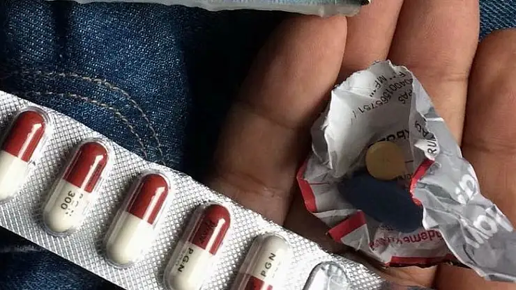 9 kişide uyuşturucu hap ele geçti