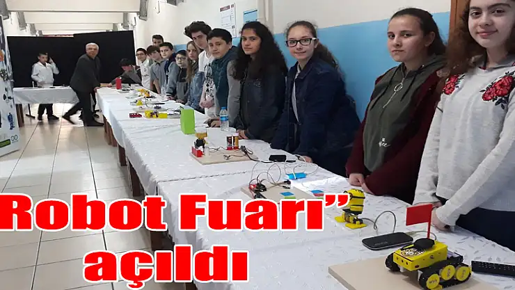 Samsun'da 'Robot Fuarı' açıldı