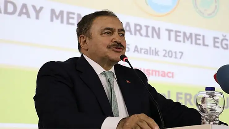 Bakan Eroğlu barajlardaki doluluk oranını açıkladı