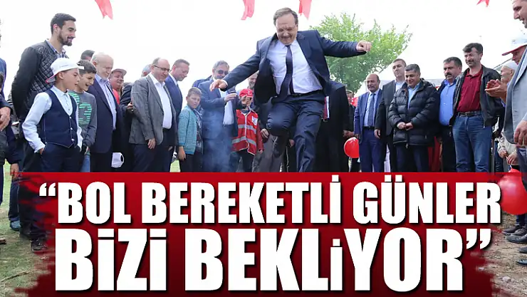 Başkan Şahin: 'Bol bereketli günler bizi bekliyor'