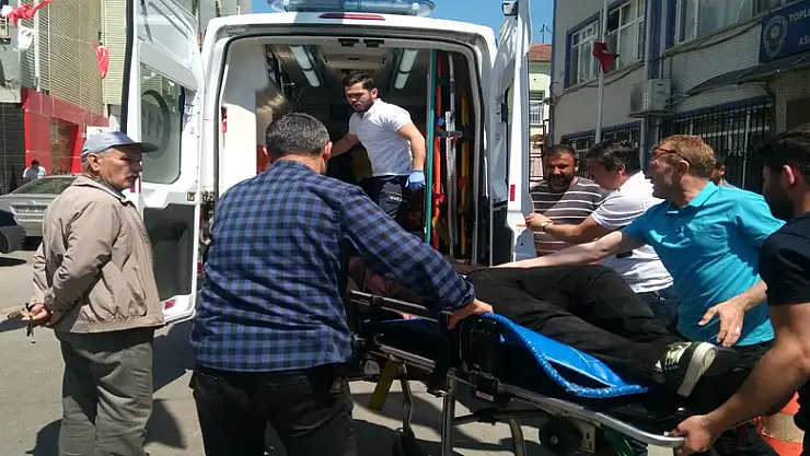 Eşinden şikayetçi olmaya geldiği emniyette bayıldı 