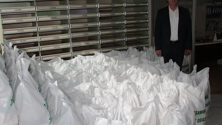 ÇARŞAMBA ZİRAAT ODASINDAN RAMAZAN YARDIMI