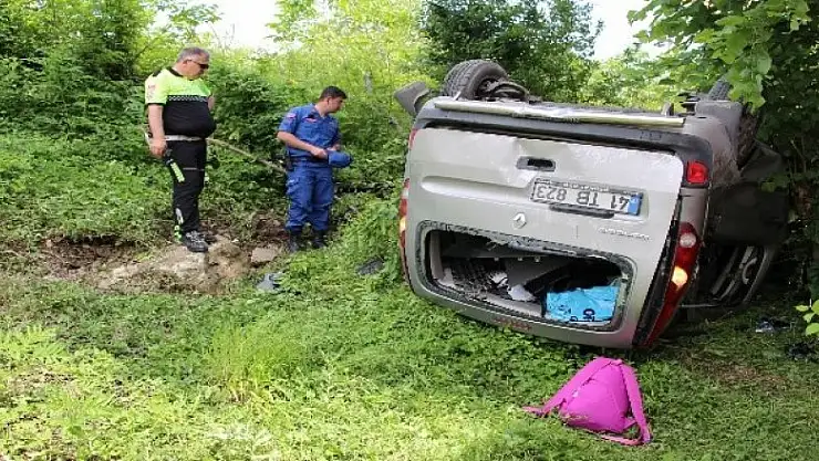 Cenazeye giderken kaza yaptı: 7 yaralı