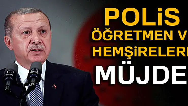 Cumhurbaşkanı Erdoğan: Buradan bir müjde veriyorum