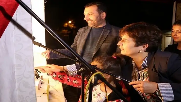 Kavak'ta çocuklar doyasıya eğlendi